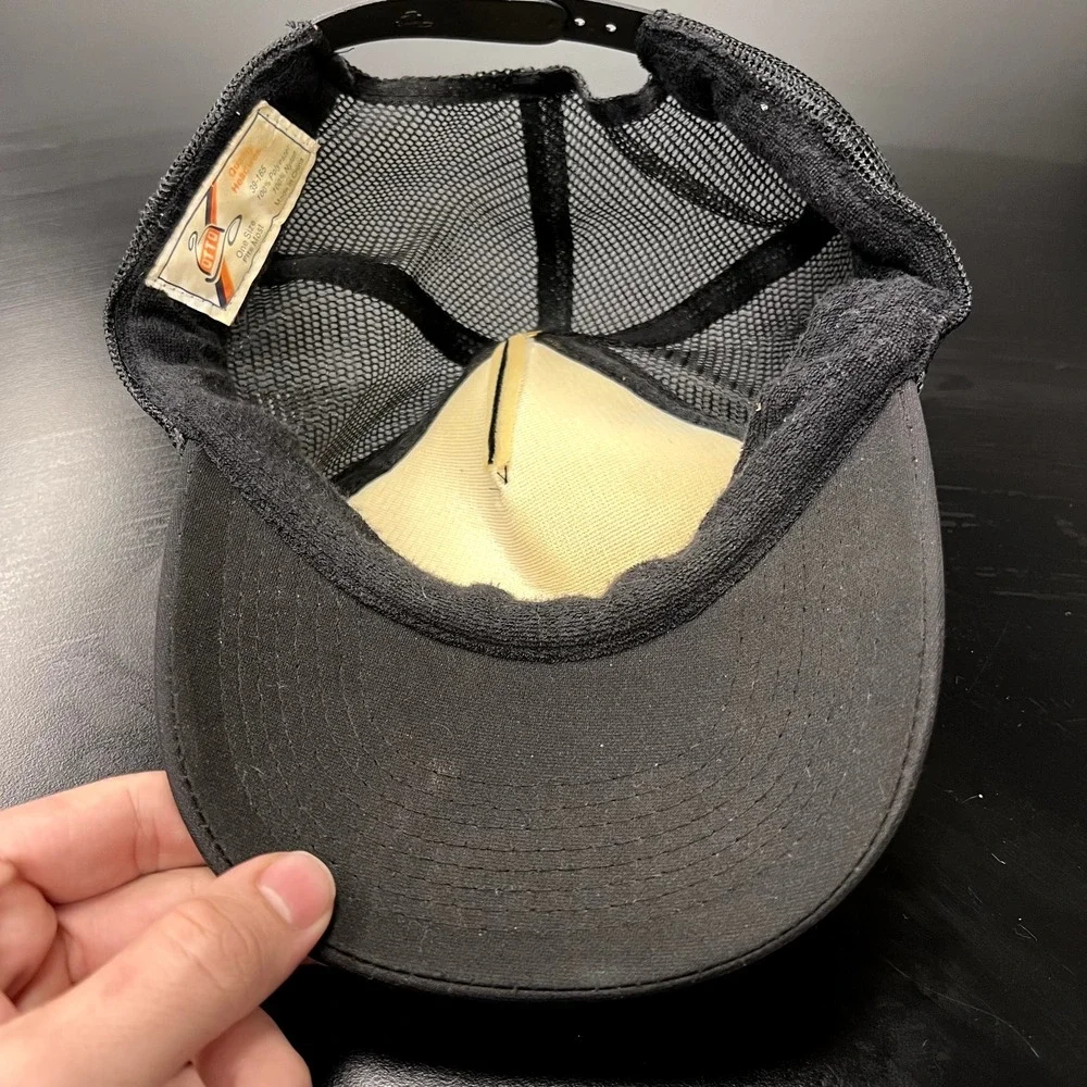 The District Lounge Hat Cap Snap Back Newport Beach California Trucker OTTO Mesh